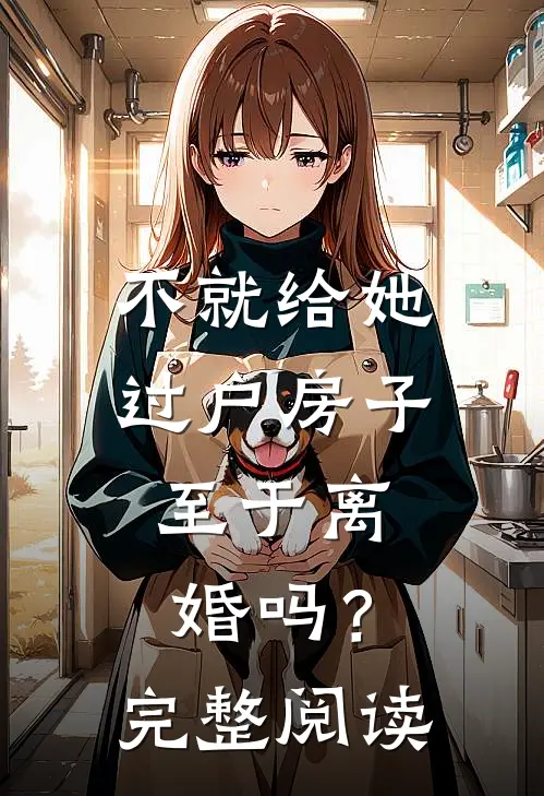 不就给她过户房子，至于离婚吗？完整阅读