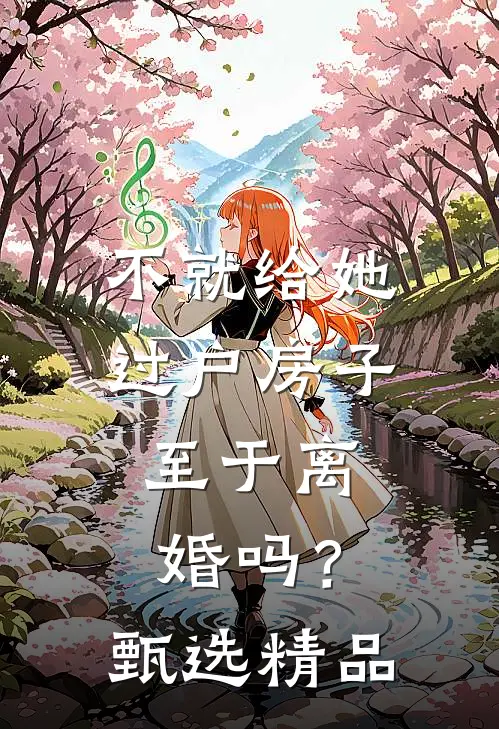 不就给她过户房子，至于离婚吗？甄选精品