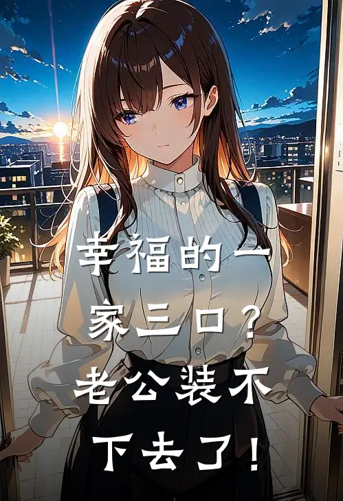 幸福的一家三口？老公装不下去了！