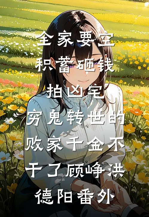 全家要空积蓄砸钱拍凶宅，穷鬼转世的败家千金不干了顾峥洪德阳番外