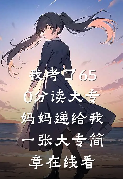 我考了650分读大专，妈妈递给我一张大专简章在线看