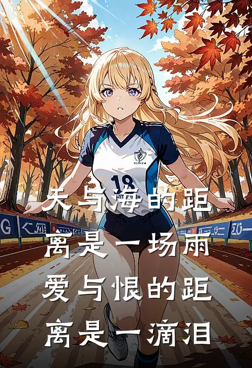 天与海的距离是一场雨，爱与恨的距离是一滴泪