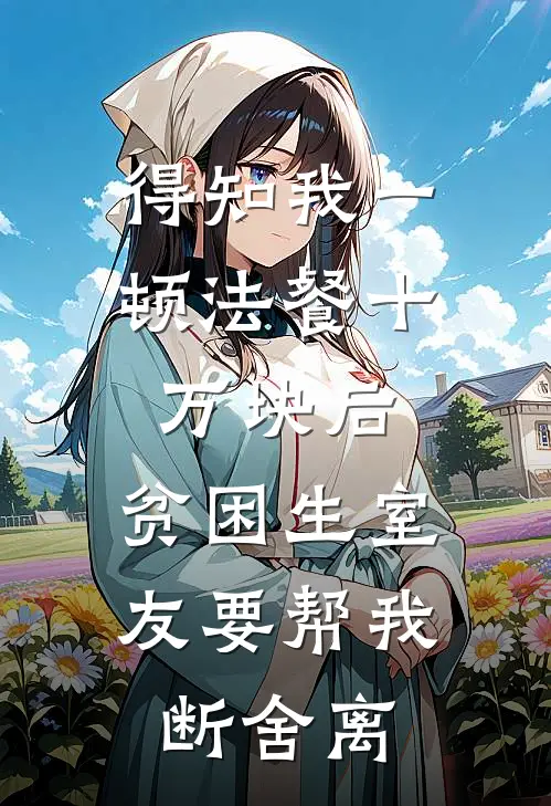 得知我一顿法餐十万块后，贫困生室友要帮我断舍离
