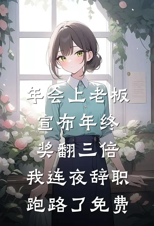 年会上老板宣布年终奖翻三倍，我连夜辞职跑路了免费