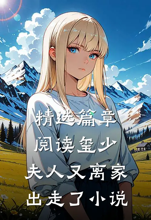 精选篇章阅读玺少,夫人又离家出走了 小说