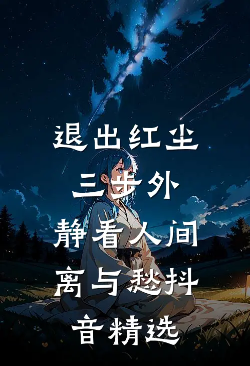 退出红尘三步外，静看人间离与愁抖音精选