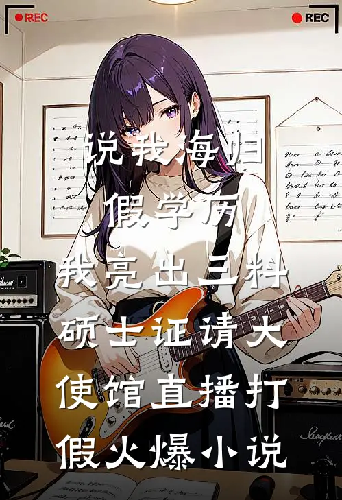 说我海归假学历，我亮出三料硕士证请大使馆直播打假火爆小说