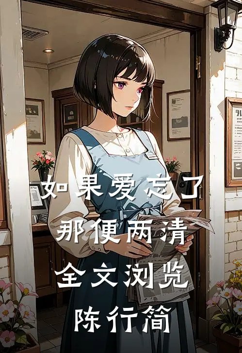 如果爱忘了，那便两清全文浏览陈行简