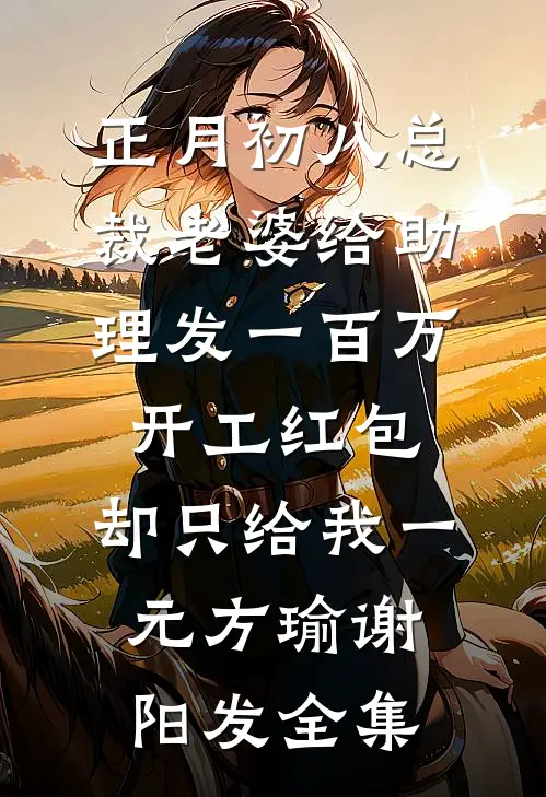 正月初八总裁老婆给助理发一百万开工红包，却只给我一元方瑜谢阳发全集