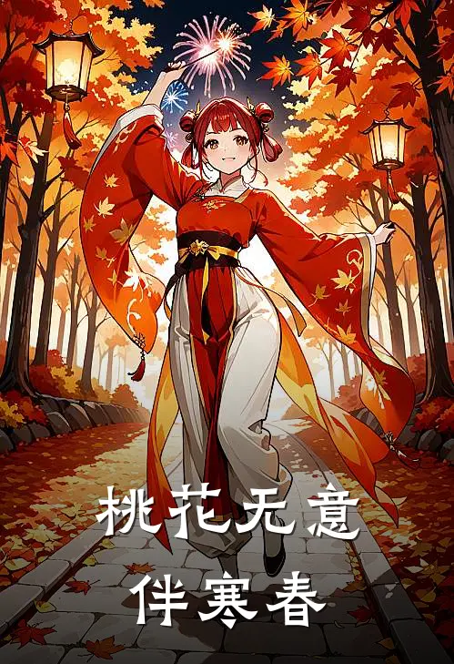 桃花无意伴寒春