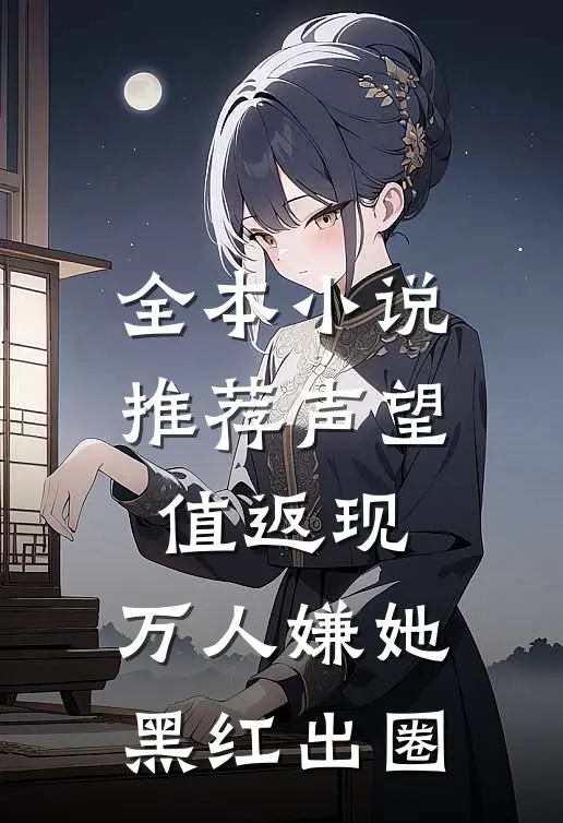 全本小说推荐声望值返现，万人嫌她黑红出圈