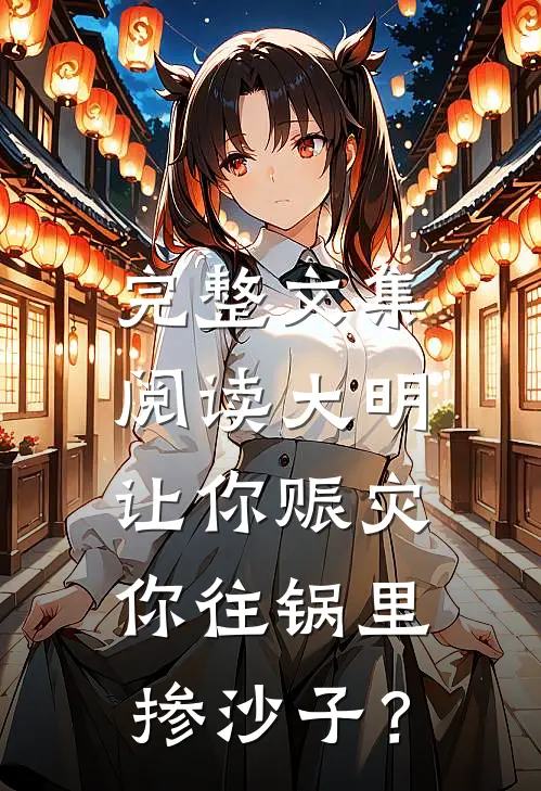 完整文集阅读大明：让你赈灾，你往锅里掺沙子？