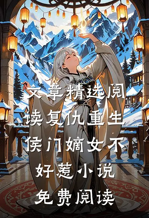 文章精选阅读复仇重生侯门嫡女不好惹小说免费阅读
