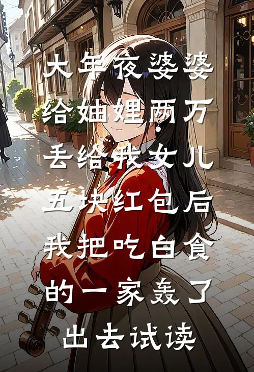 大年夜婆婆给妯娌两万丢给我女儿五块红包后，我把吃白食的一家轰了出去试读