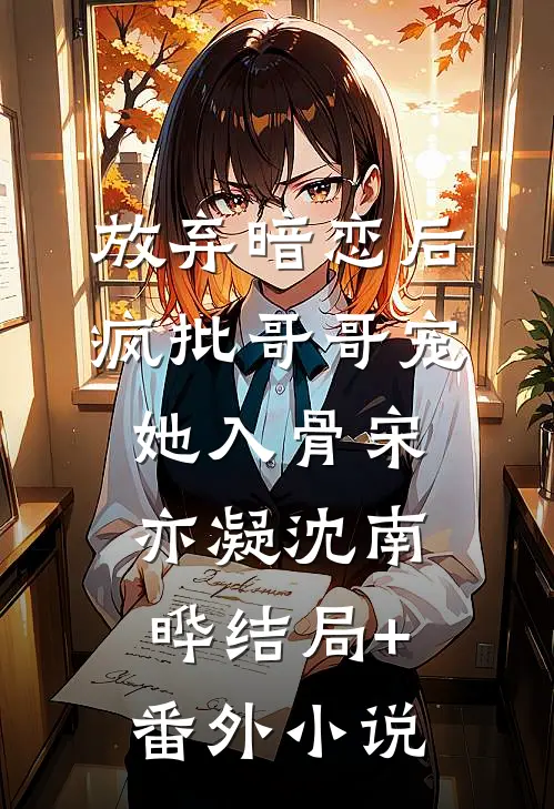 放弃暗恋后，疯批哥哥宠她入骨宋亦凝沈南晔结局+番外小说
