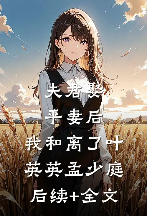 夫君娶平妻后，我和离了叶英英孟少庭后续+全文