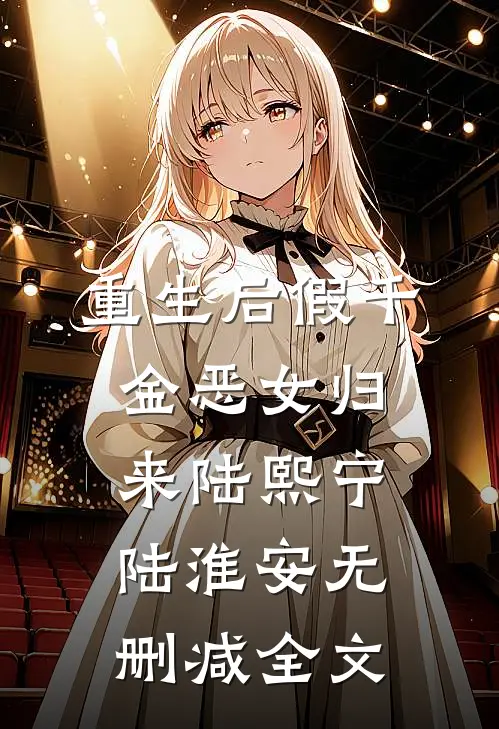 重生后假千金恶女归来陆熙宁陆淮安无删减全文