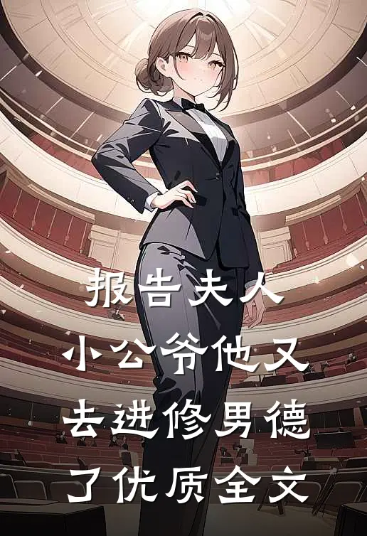 报告夫人，小公爷他又去进修男德了优质全文