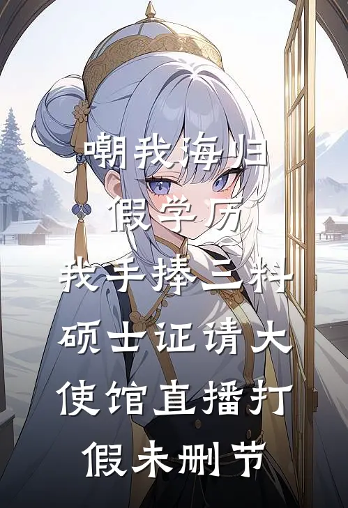 嘲我海归假学历，我手捧三料硕士证请大使馆直播打假未删节