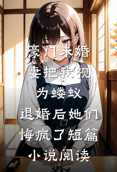 豪门未婚妻把我视为蝼蚁，退婚后她们悔疯了短篇小说阅读