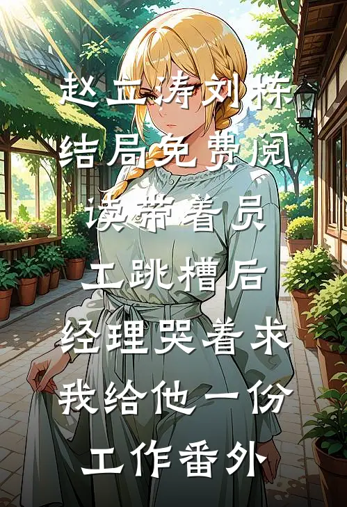 赵立涛刘栋结局免费阅读带着员工跳槽后，经理哭着求我给他一份工作番外