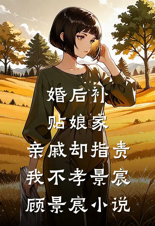 婚后补贴娘家，亲戚却指责我不孝景宸顾景宸小说