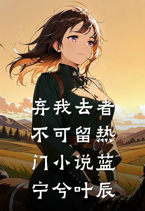 弃我去者不可留热门小说蓝宁兮叶辰