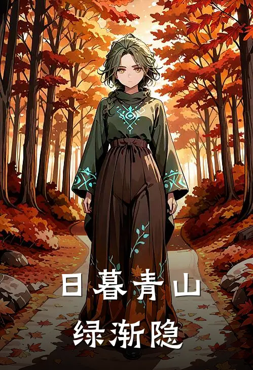 日暮青山绿渐隐