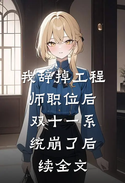 我辞掉工程师职位后，双十一系统崩了后续全文