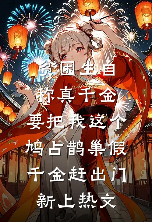 贫困生自称真千金，要把我这个鸠占鹊巢假千金赶出门新上热文