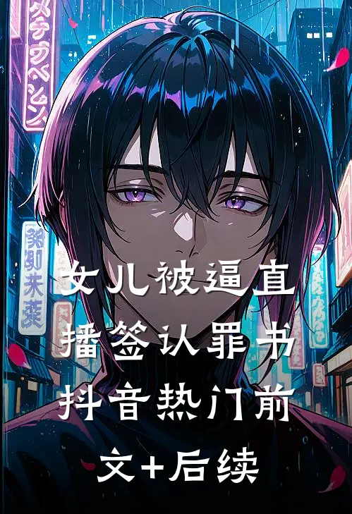 女儿被逼直播签认罪书抖音热门前文+后续