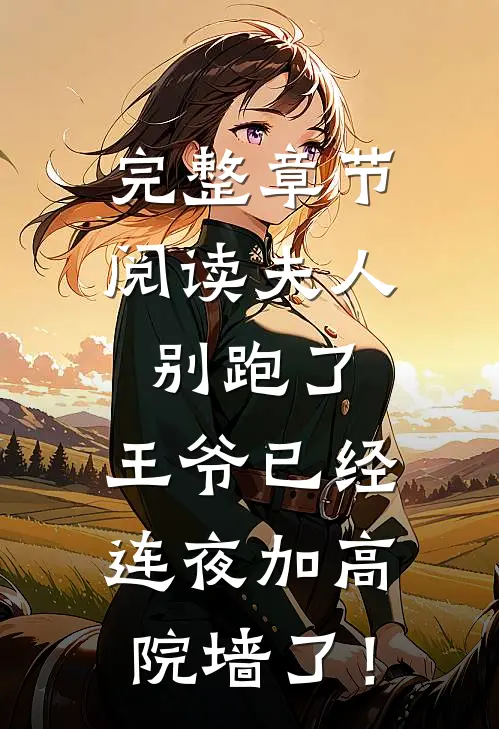 完整章节阅读夫人别跑了，王爷已经连夜加高院墙了！