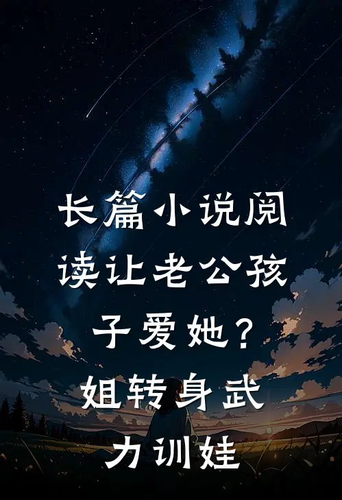 长篇小说阅读让老公孩子爱她？姐转身武力训娃
