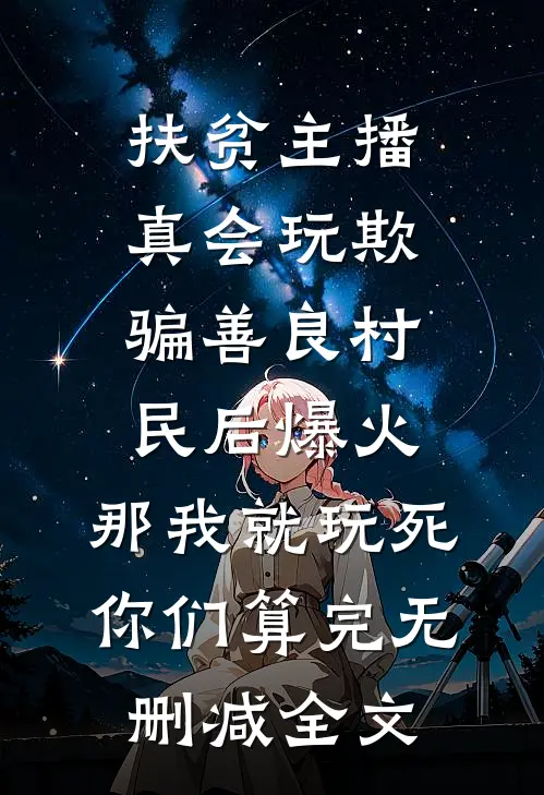 扶贫主播真会玩欺骗善良村民后爆火，那我就玩死你们算完无删减全文