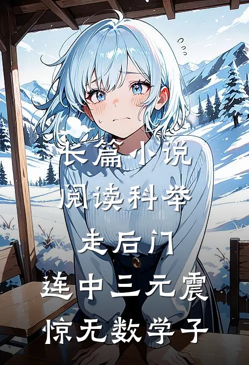 长篇小说阅读科举走后门，连中三元震惊无数学子