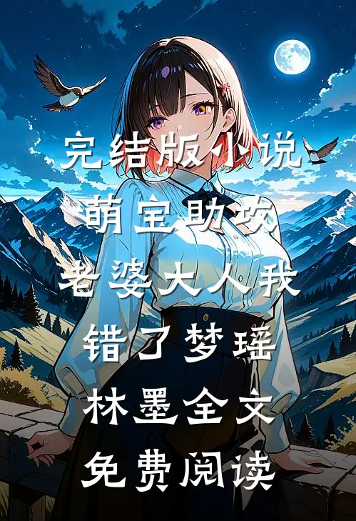 完结版小说萌宝助攻：老婆大人我错了梦瑶林墨全文免费阅读