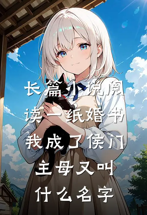 长篇小说阅读一纸婚书,我成了侯门主母又叫什么名字