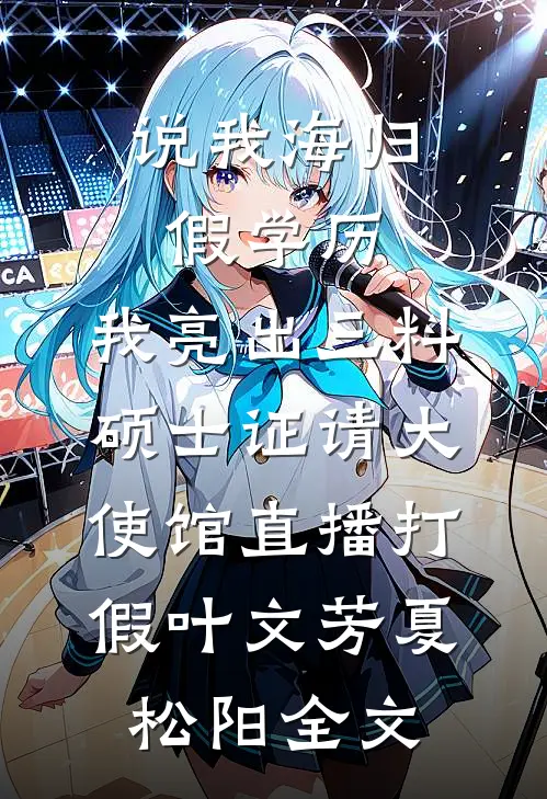 说我海归假学历，我亮出三料硕士证请大使馆直播打假叶文芳夏松阳全文