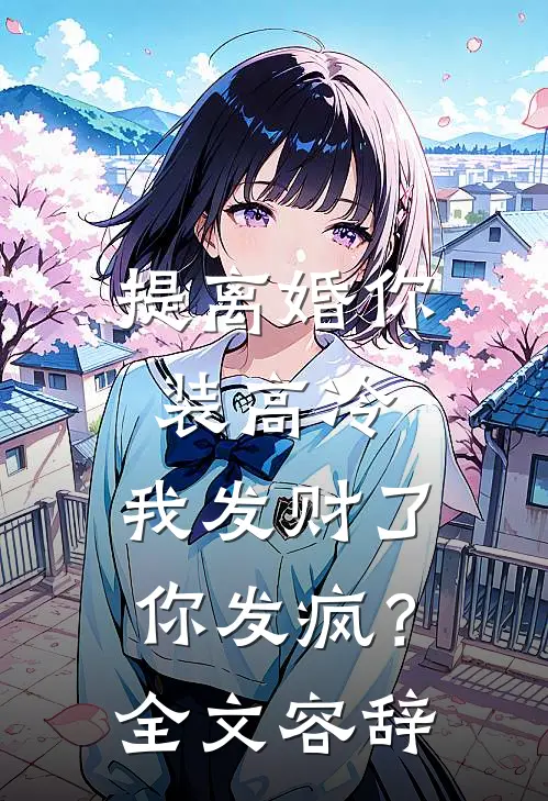 提离婚你装高冷，我发财了你发疯？全文容辞