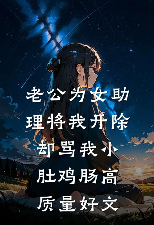老公为女助理将我开除，却骂我小肚鸡肠高质量好文