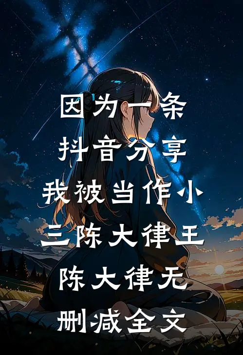 因为一条抖音分享，我被当作小三陈大律王陈大律无删减全文