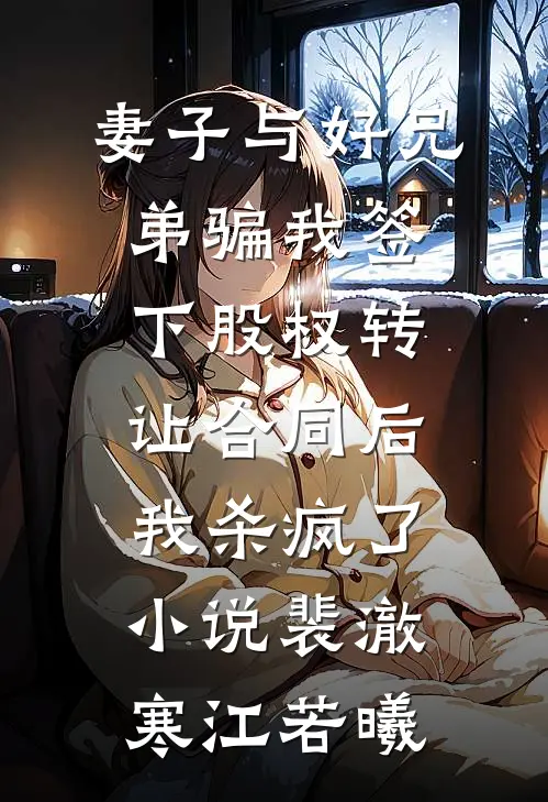 妻子与好兄弟骗我签下股权转让合同后，我杀疯了小说裴澈寒江若曦