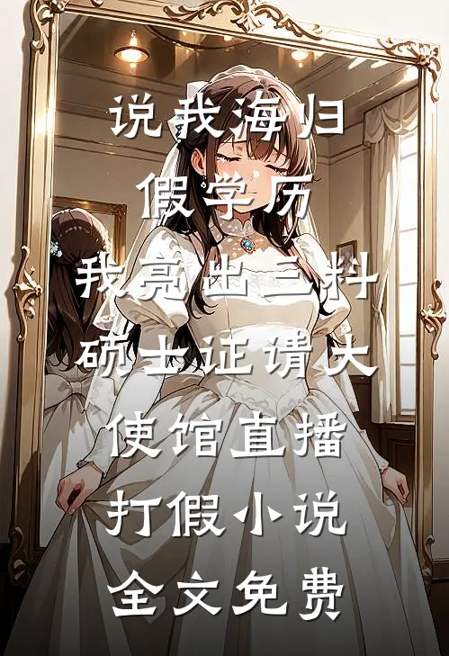 说我海归假学历，我亮出三料硕士证请大使馆直播打假小说全文免费