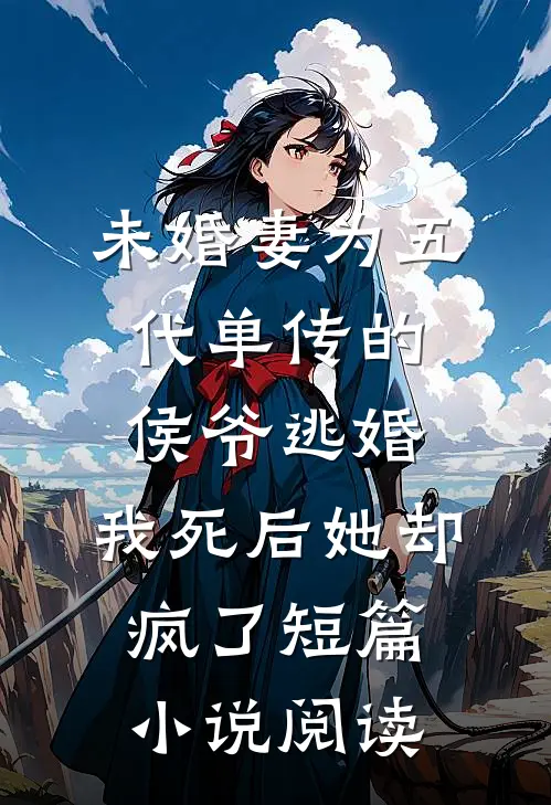 未婚妻为五代单传的侯爷逃婚，我死后她却疯了短篇小说阅读