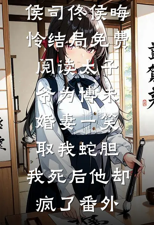 侯司佟侯晦怜结局免费阅读太子爷为博未婚妻一笑取我蛇胆，我死后他却疯了番外