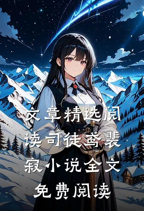 文章精选阅读司徒鸢裴寂小说全文免费阅读