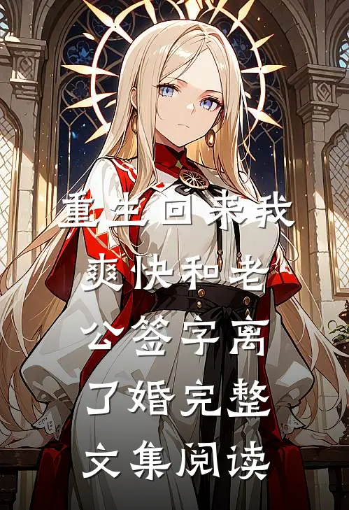 重生回来我爽快和老公签字离了婚完整文集阅读