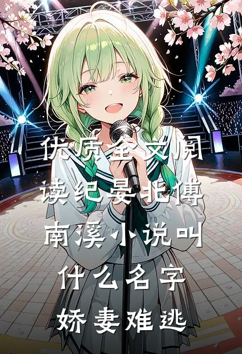 优质全文阅读纪晏北傅南溪小说叫什么名字娇妻难逃
