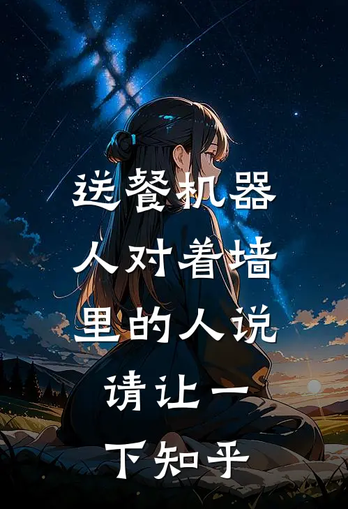 送餐机器人对着墙里的人说：请让一下知乎