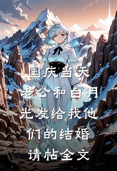 国庆当天，老公和白月光发给我他们的结婚请帖全文
